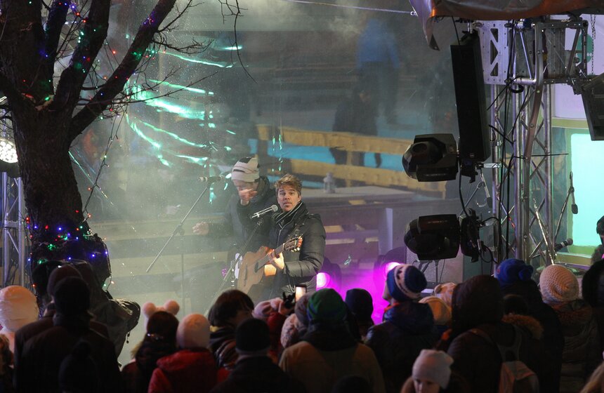 В парке Горького прошли съемки программы "Живой звук" 1 фото