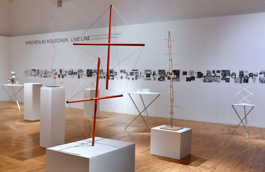 В Новой Третьяковке открылась выставка "Вячеслав Колейчук. Живая линия" 9 фото