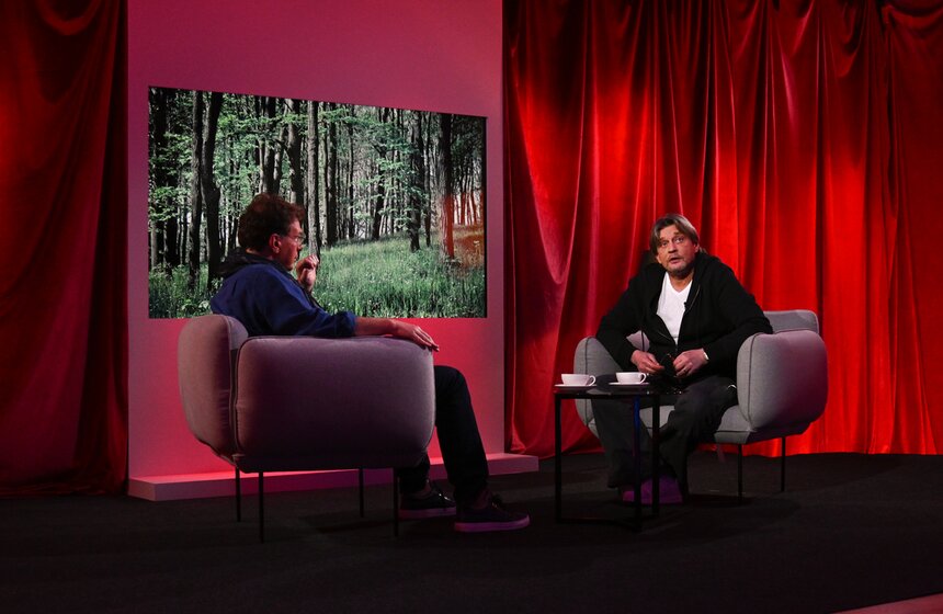 Александр Домогаров дал интервью в рамках программы "Золотая рыбка" 1 фото