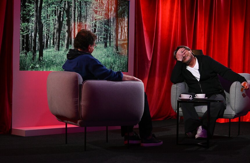 Александр Домогаров дал интервью в рамках программы "Золотая рыбка" 13 фото