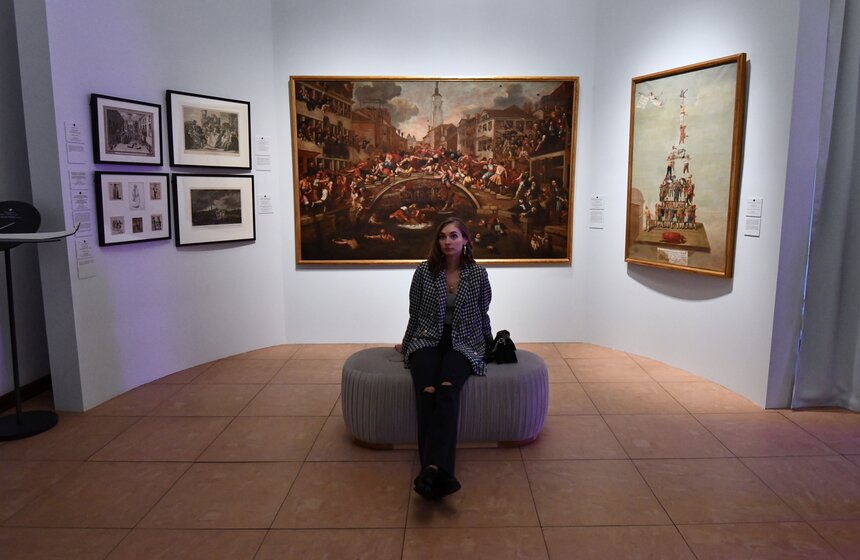 В Царицыне открылась выставка "Под маской Венеции" 12 фото