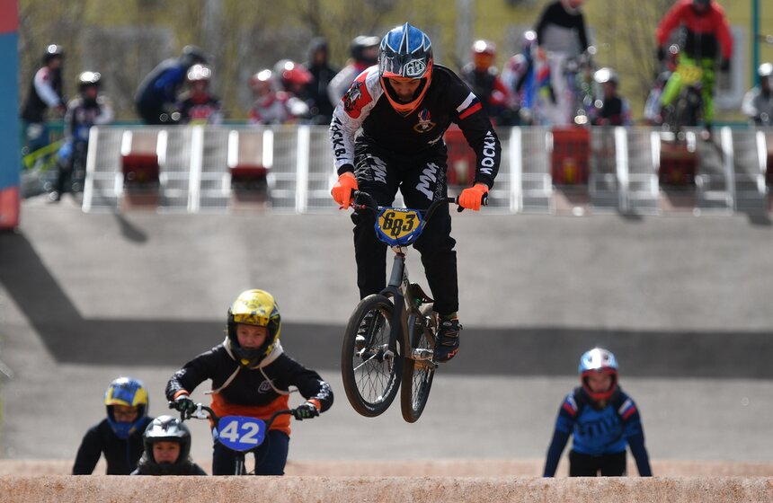 Открытие сезона по велосипедному спорту ВМХ прошло в Марьине 16 фото