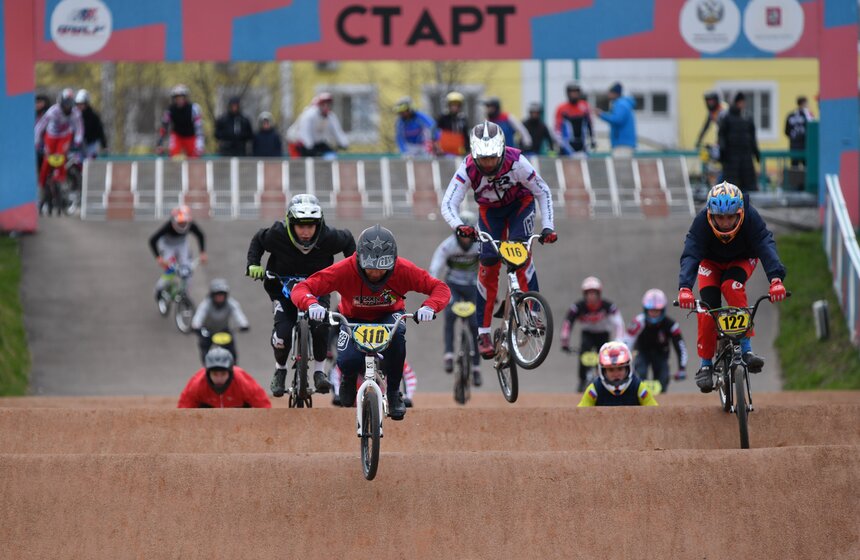 Открытие сезона по велосипедному спорту ВМХ прошло в Марьине 6 фото