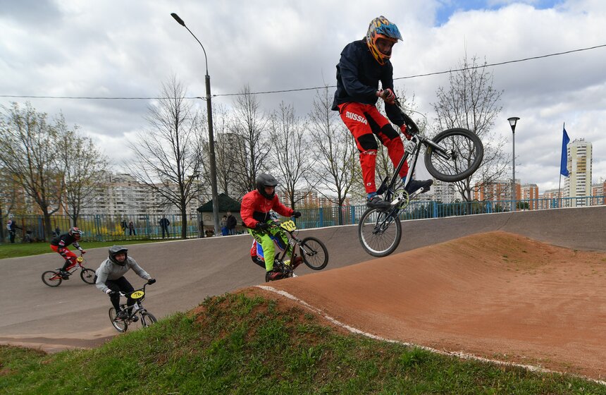 Открытие сезона по велосипедному спорту ВМХ прошло в Марьине 26 фото