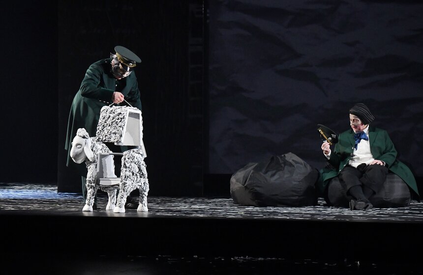 В Театре им. Вахтангова прошла премьера "Мертвых душ" 12 фото