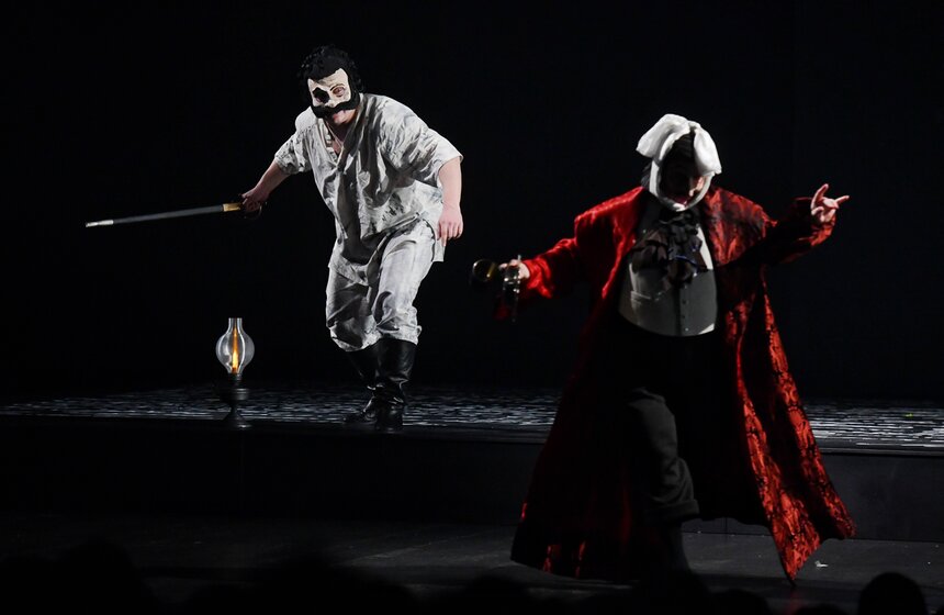 В Театре им. Вахтангова прошла премьера "Мертвых душ" 23 фото