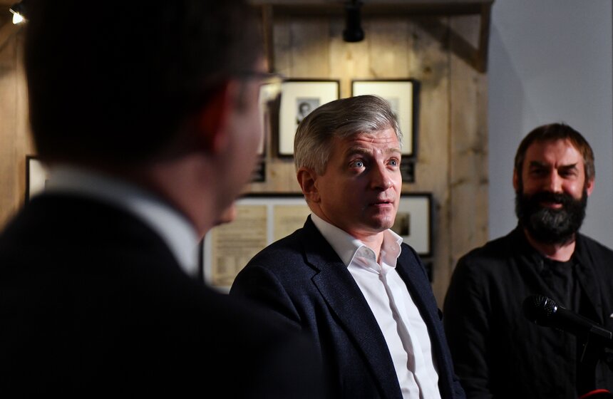 Выставка, посвященная 65-летию театра "Современник", открылась в ММОМА 14 фото