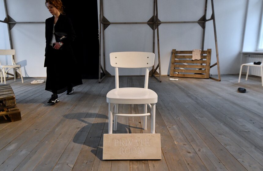 Выставка, посвященная 65-летию театра "Современник", открылась в ММОМА 20 фото