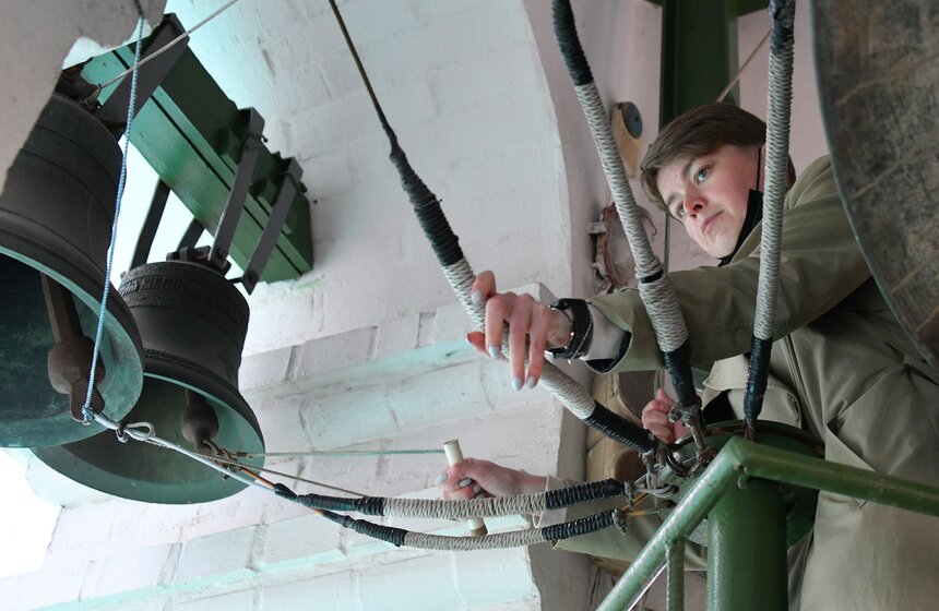 В Москве проходит звонильная программа Пасхального фестиваля 7 фото