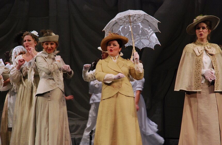 В "Новой Опере" состоялась премьера "Пиковой дамы" 11 фото