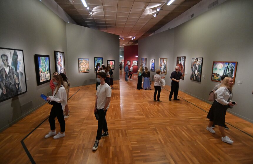 Акция "Ночь музеев" прошла в Третьяковской галерее 24 фото