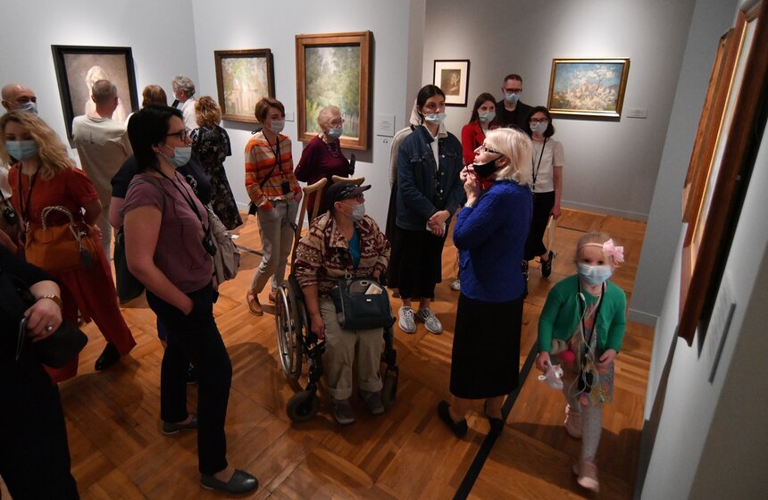 Акция "Ночь музеев" прошла в Третьяковской галерее 22 фото