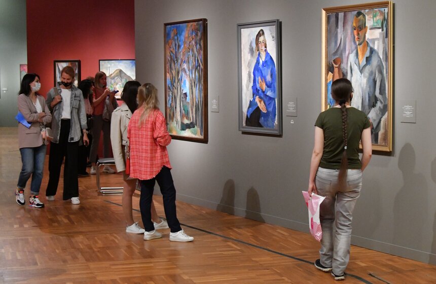 Акция "Ночь музеев" прошла в Третьяковской галерее 19 фото