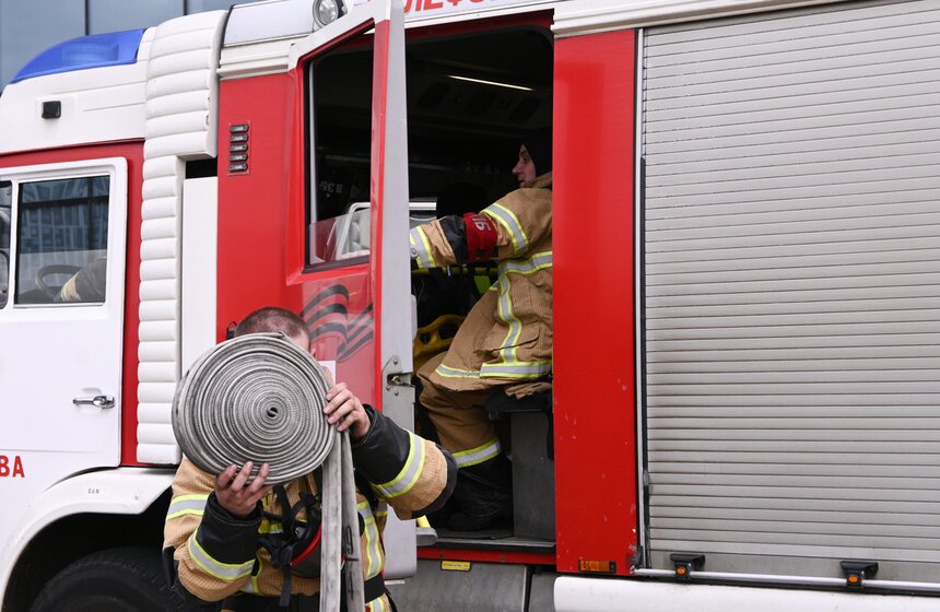 В Москве прошли демонстрационные учения МЧС России 26 фото