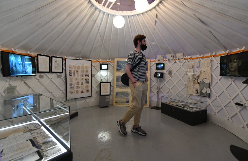 В Музее Москвы состоялась акция "Ночь в музее" 8 фото