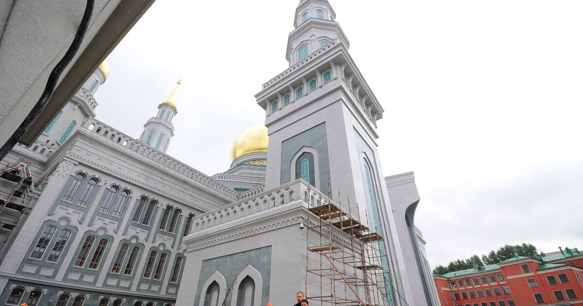 Открытия мечети в москве