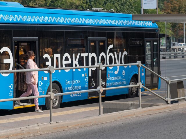 Электробусы заменили автобусы на маршрутах т59 и 587 в Москве