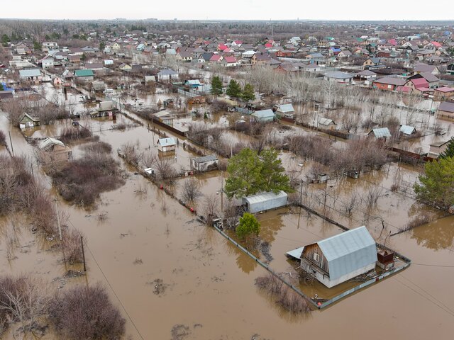Уровень Урала опустился ниже опасного на всем протяжении реки в Оренбуржье