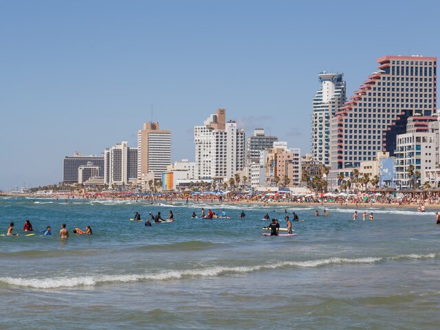 Температурный рекорд 85-летней давности обновился в Тель-Авиве 25 апреля
