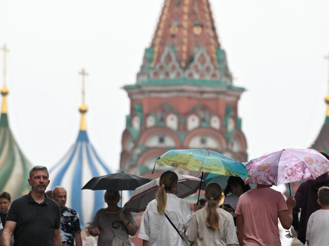 Более 10% месячной нормы осадков выпало в Москве за прошедшие сутки