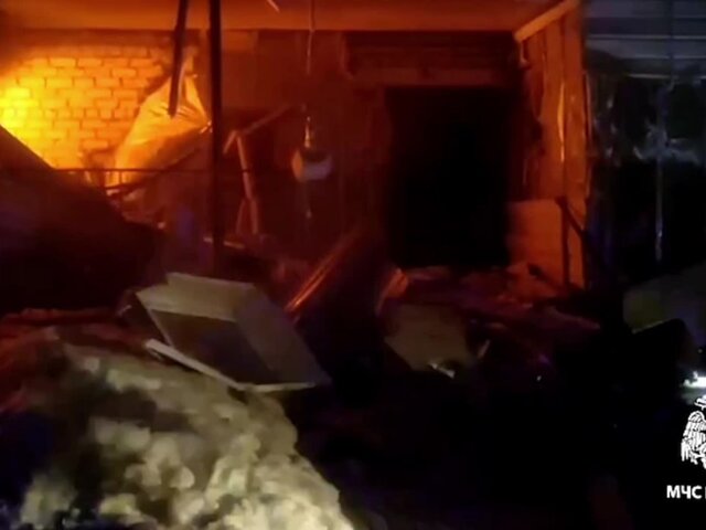 Взрыв газового баллона мог стать причиной пожара в доме в Нурлате – МЧС РФ