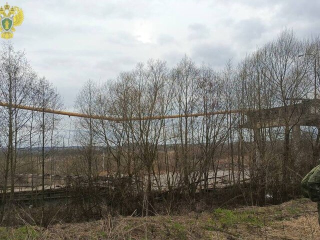 Около 8,8 тыс жителей лишились газа из-за обрушения моста в Вязьме