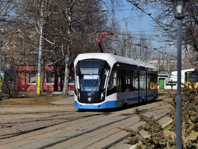 Заммэра Москвы Ликсутов: на городских трамваях совершаются более 600 тыс поездок в день