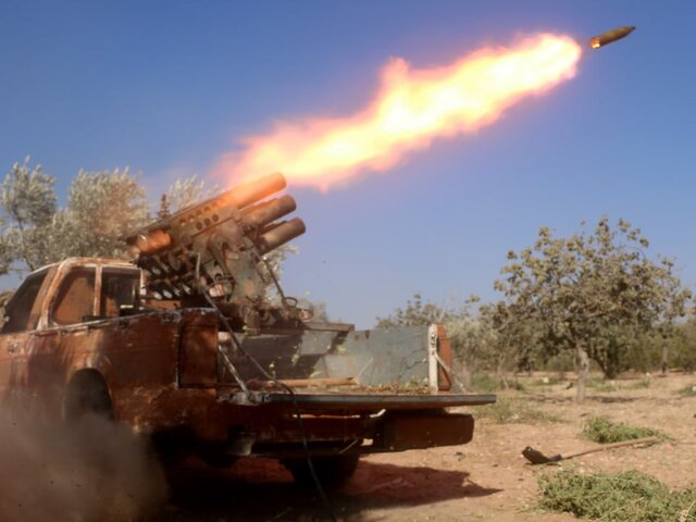 РИА Новости: четыре ракеты выпущены по военной базе США на северо-востоке Сирии