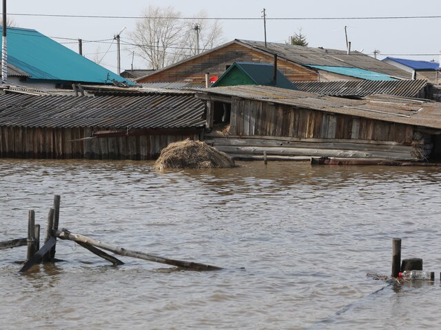 Уровень воды в реке у тюменского Ишима поднялся до 1 051 сантиметра