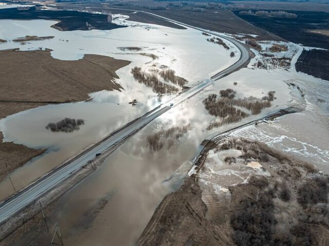 Уровень реки Ишим в Тюменской области достиг критериев 