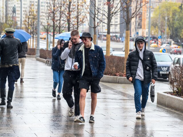 Синоптик Позднякова допустила, что дождливая погода задержится в Москве до конца апреля