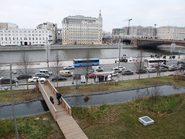 Маршруты транспорта на набережных Москвы-реки изменятся 29 апреля