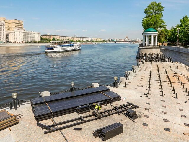 Благоустройство четырех парков началось в Москве