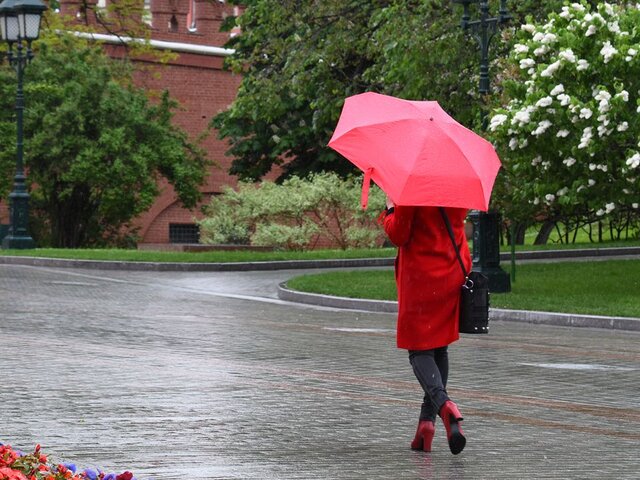 Синоптик: слабые дожди возможны в Москве во второй половине дня