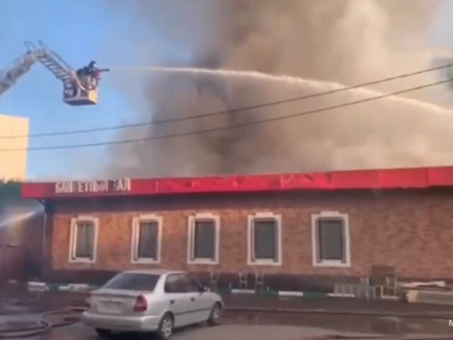 Пожар ликвидирован в ресторане в Люблине