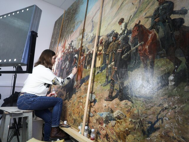 Москва онлайн покажет, как реставраторы восстанавливают произведения искусства