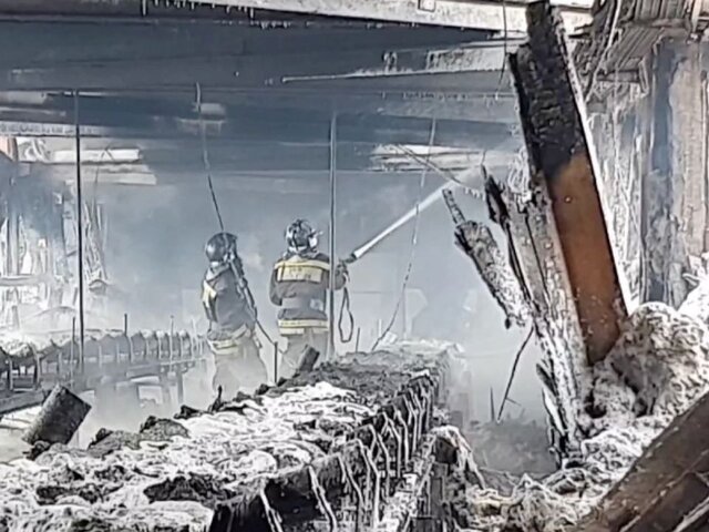 Пожар в здании ТЭЦ в Туве ликвидировали