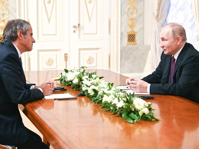Гендиректор МАГАТЭ назвал встречу с Путиным профессиональной и открытой