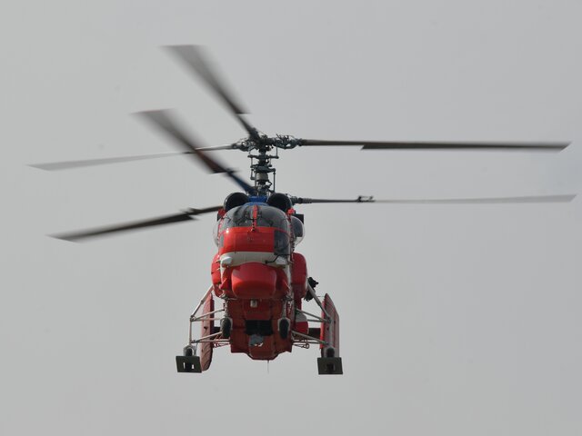 Вертолет Ми-8 МЧС вылетел в Амурскую область, где под завалами в руднике находятся люди
