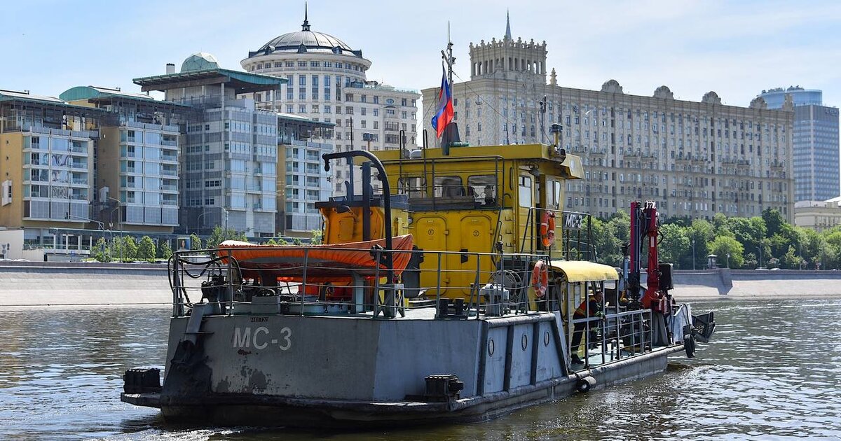Коммунальный флот Москвы начали готовить к новому сезону навигации Коммунальный флот Москвы начали готовить к новому сезону навигации