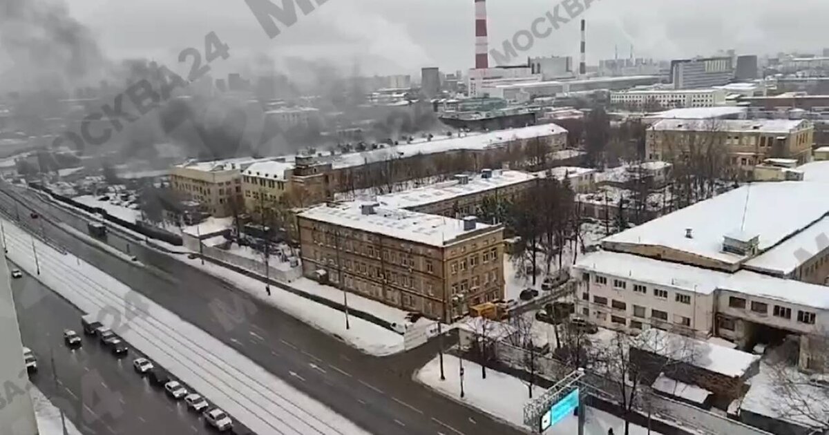Пожар локализован на востоке Москвы Пожар локализован на востоке Москвы