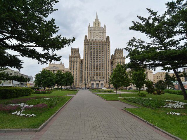 В МИД РФ заявили, что атакой на ЗАЭС Киев вышел на тропу ядерного терроризма