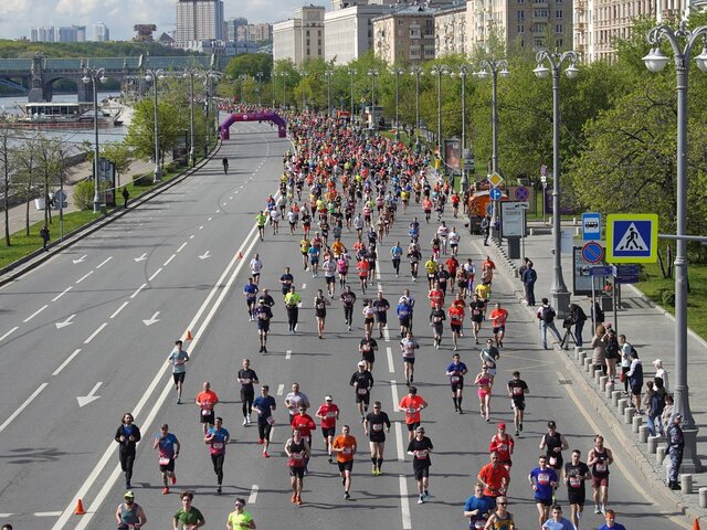 Движение ограничат в центре Москвы 30 мая из-за забега 