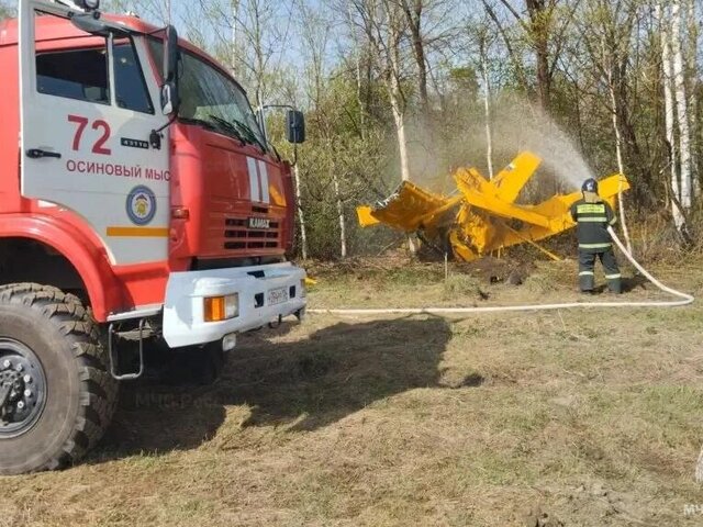 Воздушное судно совершило жесткую посадку в Красноярском крае