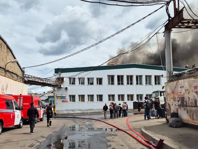 ТАСС: один человек пострадал в результате пожара в хостеле на востоке Москвы