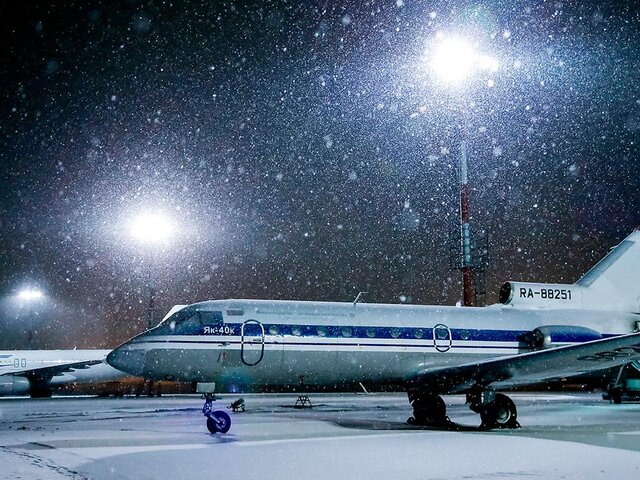 Четыре рейса отменены в столичных аэропортах из-за снегопада