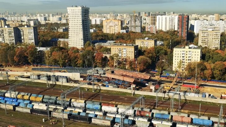 Новый путепровод улучшит доступность трех районов Москвы
