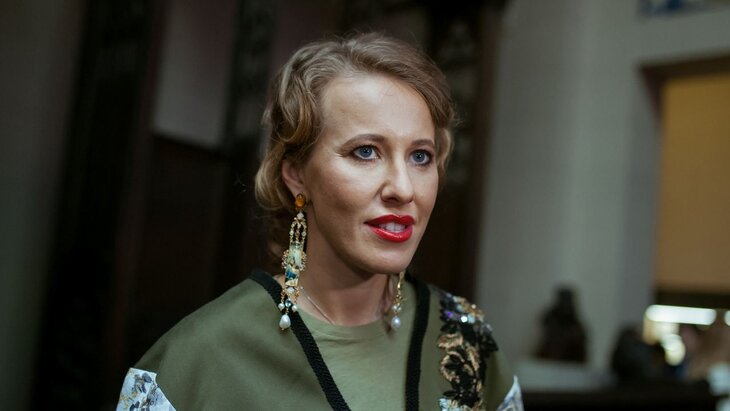 Собчак расплакалась от счастья, узнав о свободе Суханова
