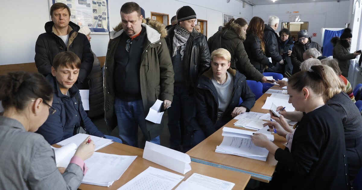 Общероссийская явка на выборах.