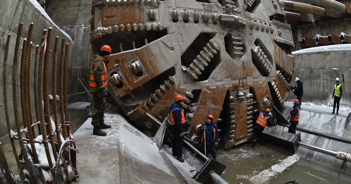 Рабочие прокладывают тоннель 500 3 10. Двухпутные тоннели БКЛ. Двухпутный тоннель большой кольцевой линии на Западном участке.